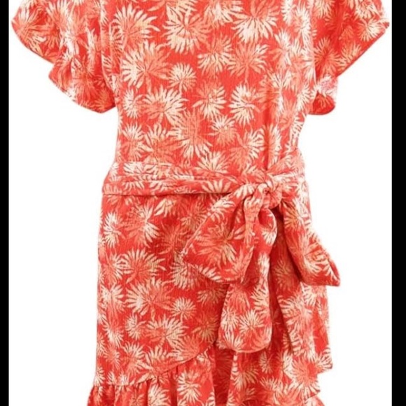 MICHAEL KORTS WOMEN PALM RUFLE  SLEEVE - Picture 4 of 8